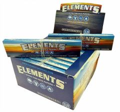 Elements Kingsize Slim Connoisseur Rice Papers with Tips