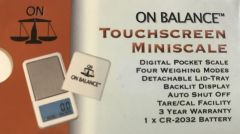 On Balance -  Touchscreen Miniscale