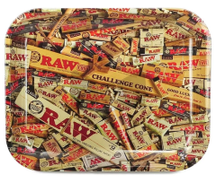 Raw Large MIX Rolling Tray