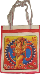 Ganesha Design Bag with zip