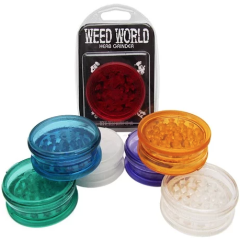 Weed World Herb Grinder - Plastic