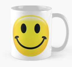 Large Coffe Mug - Smiley