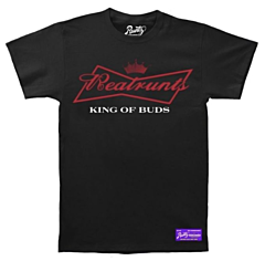 King Of Buds T-Shirt By Runtz - Black