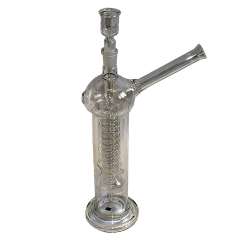 30cm Glass Spiral Bong with Box