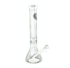 Glass Beaker Bong 38cm with Ice Spikes