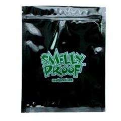 Smelly Proof Double Zip Locked Bags - Black