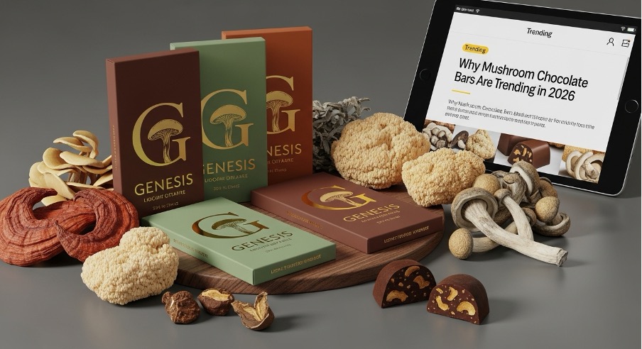 Why Mushroom Chocolate Bars Are Trending in 2026