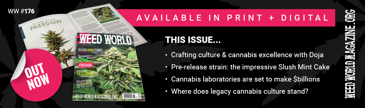 Latest Weed World magazine issue 176