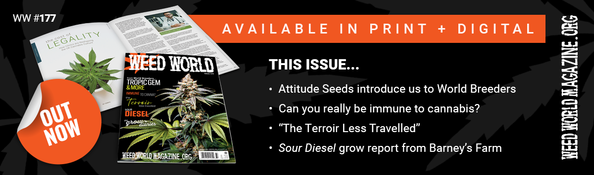 Latest Weed World magazine out now